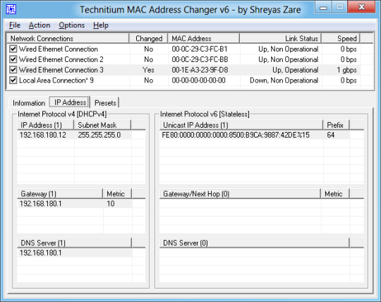 download technitium mac address changer for android